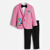 First Year Paw Patrol Birthday Blazer Suit - PINK - 1 Year Old (Blazer - Chest 23"/Pant Length 17"/Pant Waist 21")