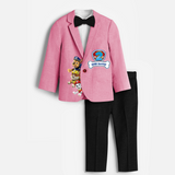 Paw Patrol Themed Second Year Birthday Suit and Pant - PINK - 1 Year Old (Blazer - Chest 23"/Pant Length 17"/Pant Waist 21")