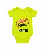 Selfie Queen Personalized Romper