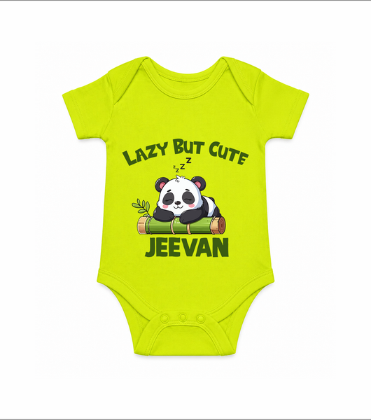 Lazy But Cute Personalized Romper