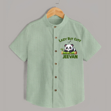 Lazy But Cute Personalized Shirt - MINT GREEN - 0 - 6 Months Old (Chest 23")