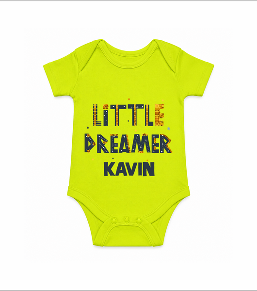 Little Dreamer Personalized Romper