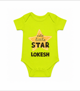 Cute Little Star Personalized Romper