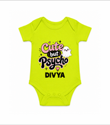 Cute But Psycho Personalized Romper