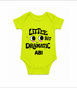 Little Bit Dramatic Personalized Romper