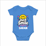 Just Smile Personalized Romper