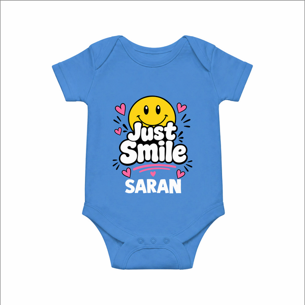Just Smile Personalized Romper