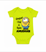 Oops! I Did It Again Personalized Romper