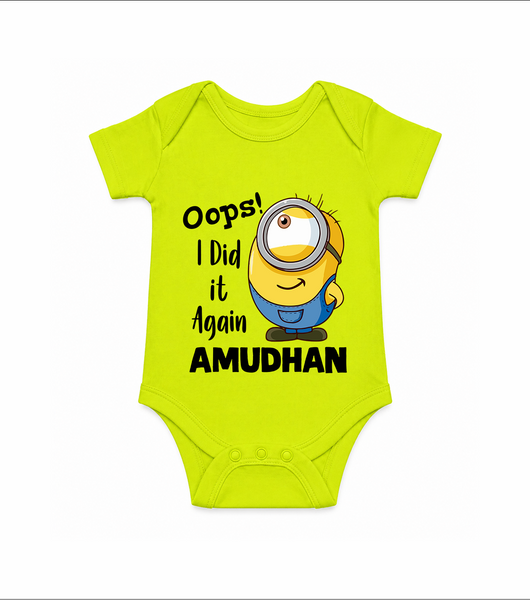 Oops! I Did It Again Personalized Romper
