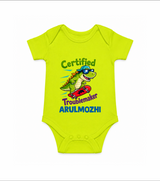 Certified Troublemaker Personalized Romper