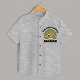 I'm Introverting Personalized Shirt - GREY - 0 - 6 Months Old (Chest 23")