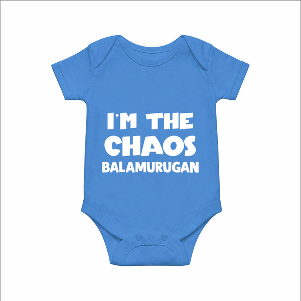 I'm The Chaos Personalized Romper