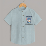 Perfectly Imperfect Personalized Shirt - ARCTIC BLUE - 0 - 6 Months Old (Chest 23")