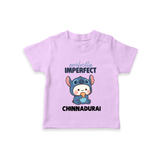 Perfectly Imperfect Personalized TShirt - LILAC - 0-5 Months Old (Chest 17")
