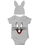 "8-Piece Safari and Farm Animal Baby Romper Bundle"