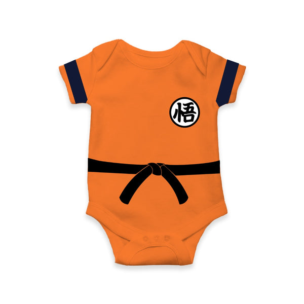 Ki Master -Inspired Baby Romper |  Anime Martial Arts Onesie for Infants