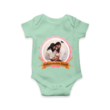 Unbreakable Bond Romper/Onesie | Personalized Family Romper/Onesie for Strong Connections - MINT GREEN - New Born (Chest 14")
