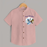 Frame Full of Joy Shirt | Custom Family Shirt for Cherished Moments - PEACH - 0 - 6 Months Old (Chest 23")