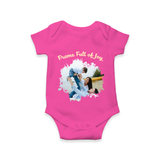 Frame Full of Joy Romper/Onesie | Custom Family Romper/Onesie for Cherished Moments - HOT PINK - New Born (Chest 14")