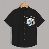 Frame Full of Joy Shirt | Custom Family Shirt for Cherished Moments - BLACK - 0 - 6 Months Old (Chest 23")