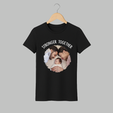 Stronger Together Adult Tshirt | Custom Family Adult Tshirt Celebrating Family Bonds - BLACK - S (Chest 19")
