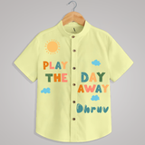 "Play the day away" - Quirky Casual shirt with customised name