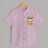 Cutest Pot Of Pongal - Customized Shirt For Kids - PINK - 0 - 6 Months Old (Chest 23")