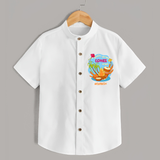 Bonfire Bright Lohre Delight - Customized Shirt For Kids - WHITE - 0 - 6 Months Old (Chest 23")