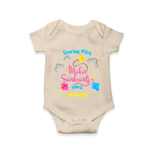 Soaring Kites Makar Sankranti Vibes - Customized Romper For Babies