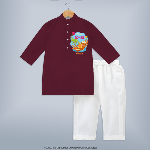 My First Lohre - Customized Kurta Set For Kids