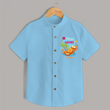 My First Lohre - Customized Shirt For Kids - SKY BLUE - 0 - 6 Months Old (Chest 23")