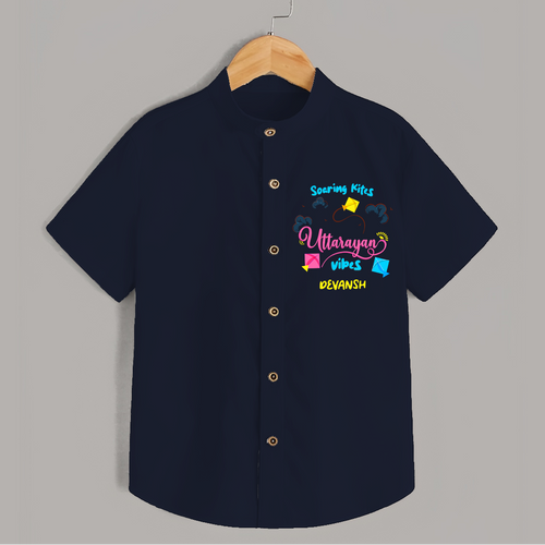 Soaring Kites Uttarayan Vibes - Customized Shirt For Kids