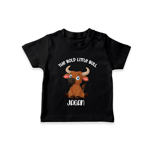 The Bold Little Bull – Personalized Kids T-Shirt