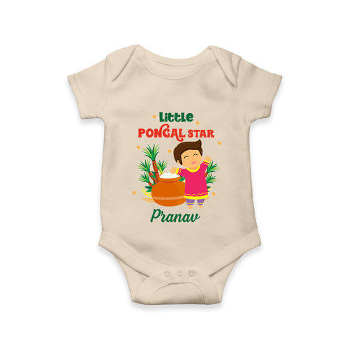 Little Pongal Star  Customized Romper for Babies with Name