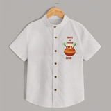 Sweet as pongal Personalized Kids Shirt - WHITE - 0 - 6 Months Old (Chest 23")