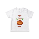Sweet as pongal Personalized Kids T-Shirt - WHITE - 0-5 Months Old (Chest 17")