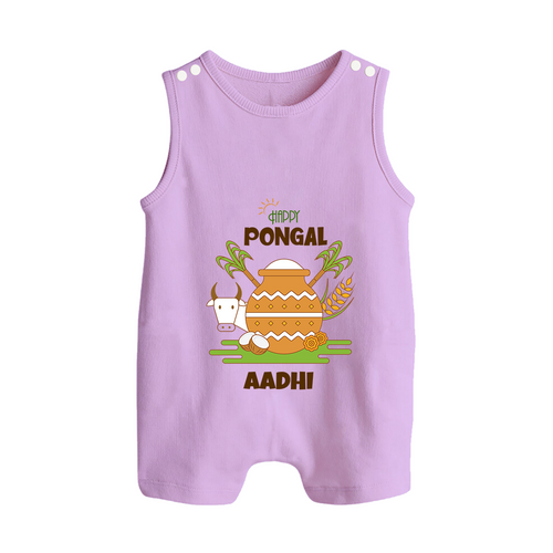 Happy Pongal - Celebrate Tradition Customized Romper Suit for Babies with Name