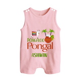 Pongaloo Pongal Kids Romper Suit - BABY PINK - 0 - 5 Months Old (Chest 18")