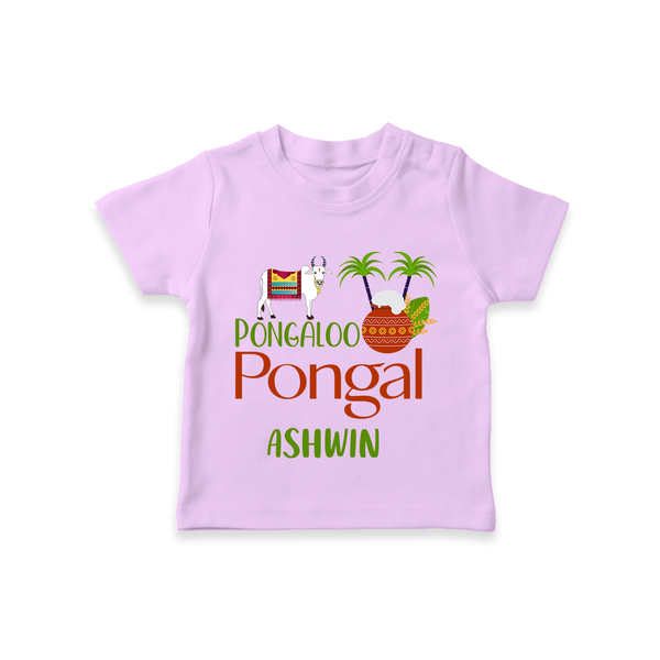 Pongaloo Pongal Kids T-Shirt - LILAC - 0-5 Months Old (Chest 17")