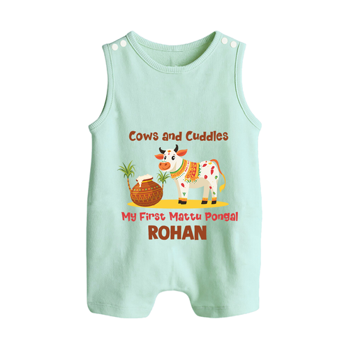 Cows And Cuddles  - My First Mattu Pongal Themed Romper Suit For Babies