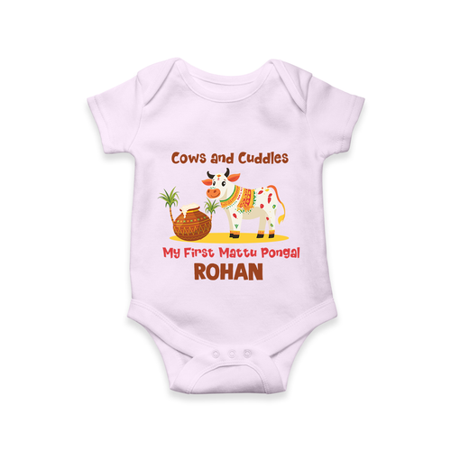 Cows And Cuddles  - My First Mattu Pongal Themed Romper For Babies