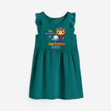 Little Braveheart Police Hero Frock - MYRTLE GREEN - 0 - 6 Months Old (Chest 18")