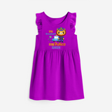 Little Braveheart Police Hero Frock - PURPLE - 0 - 6 Months Old (Chest 18")