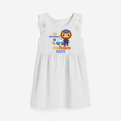 Little Braveheart Police Hero Frock