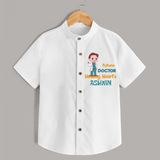Future Doctor Shirt | Personalized Name Baby Shirt - WHITE - 0 - 6 Months Old (Chest 23")
