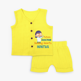 Healing Hearts Doctor Girl Jabla - YELLOW - 0 - 3 Months Old (Chest 9.8")