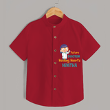 Healing Hearts Doctor Girl Shirt - RED - 0 - 6 Months Old (Chest 21")