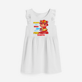 Brave and Bold Firefighter Hero Frock - WHITE - 0 - 6 Months Old (Chest 18")