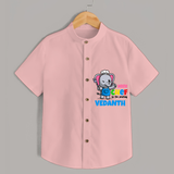 Aspiring Mini Chef Shirt - PEACH - 0 - 6 Months Old (Chest 21")