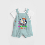 Super Scientist Explorer Dungaree - ARCTIC BLUE - 0 - 3 Months Old (Chest 17")